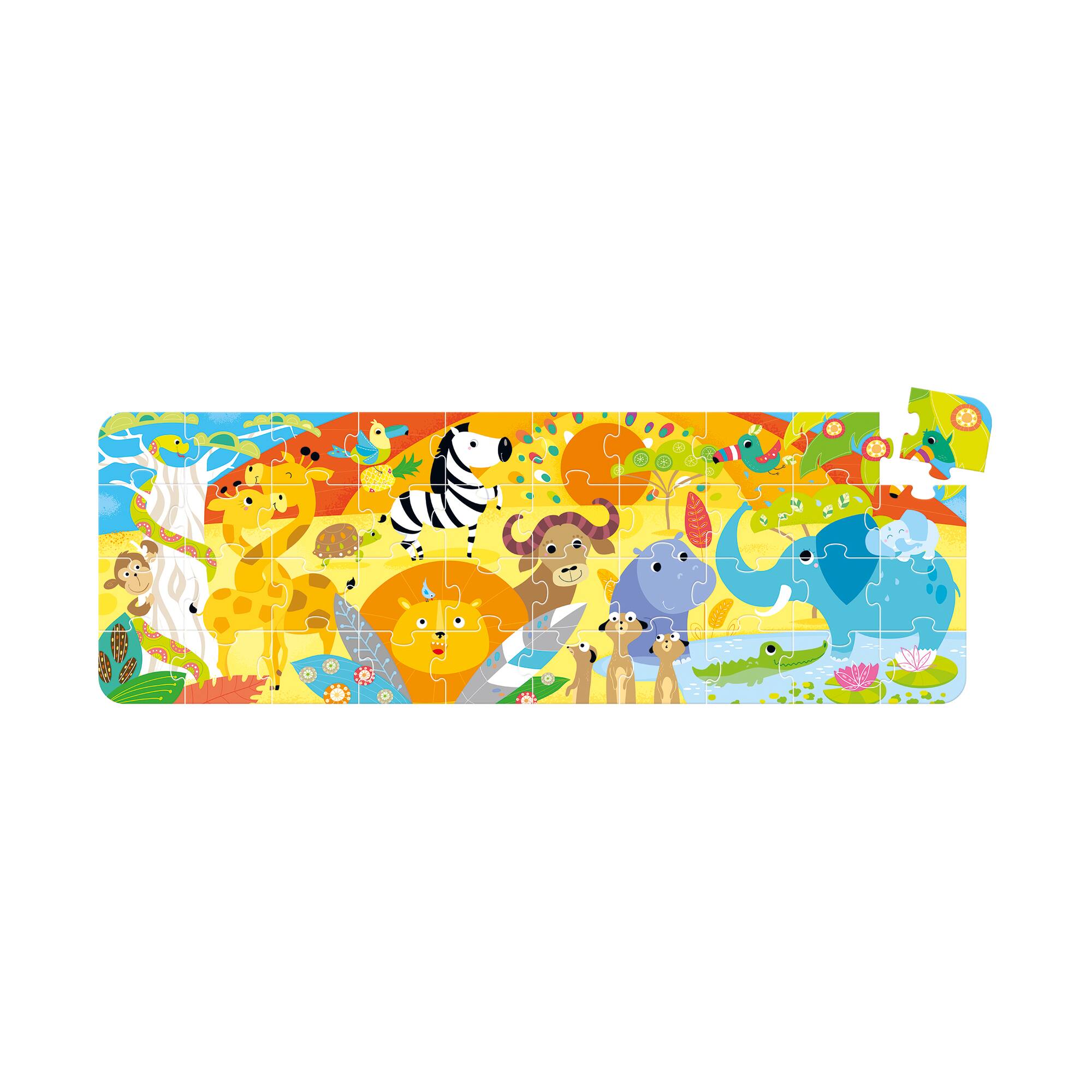 Banana Panda™ Safari Looong 40 Piece Puzzle